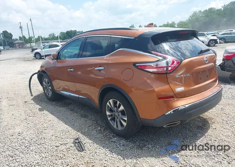 2017 Nissan Murano Sv z USA, uszkodzony, nr VIN 5N1AZ2MGXHN126910